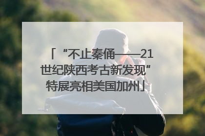 “不止秦俑——21世纪陕西考古新发现”特展亮相美国加州