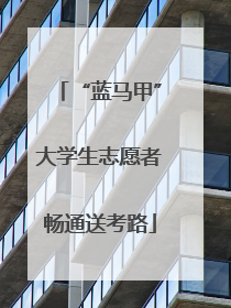 “蓝马甲”大学生志愿者畅通送考路