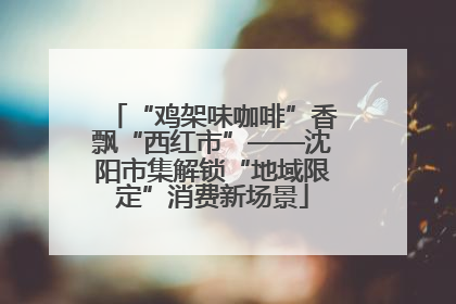 “鸡架味咖啡”香飘“西红市”——沈阳市集解锁“地域限定”消费新场景