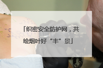 织密安全防护网，共绘烟叶好“丰”景