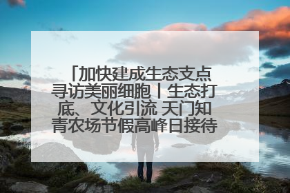 加快建成生态支点 寻访美丽细胞丨生态打底、文化引流 天门知青农场节假高峰日接待游客2万人次