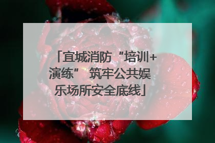 宜城消防“培训+演练” 筑牢公共娱乐场所安全底线