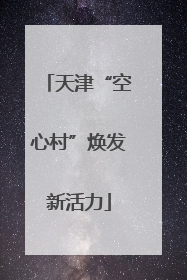 天津“空心村”焕发新活力