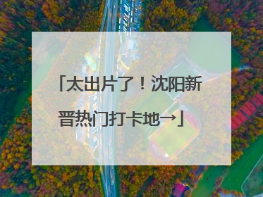 太出片了！沈阳新晋热门打卡地→