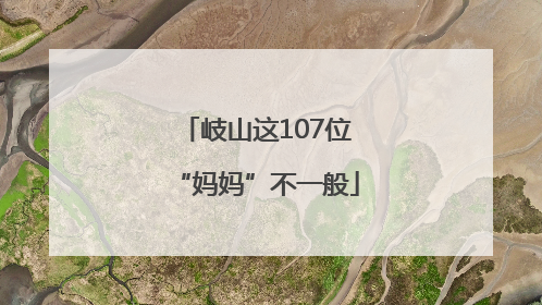 岐山这107位“妈妈”不一般