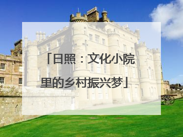 日照：文化小院里的乡村振兴梦
