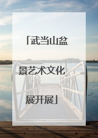武当山盆景艺术文化展开展
