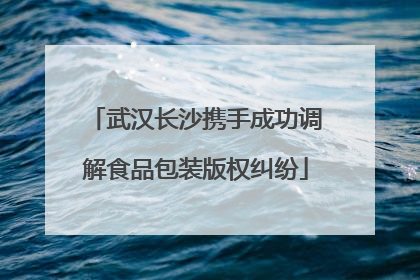 武汉长沙携手成功调解食品包装版权纠纷