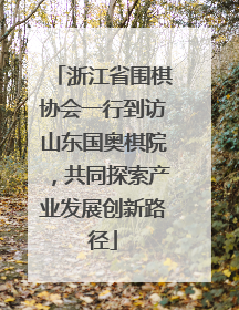 浙江省围棋协会一行到访山东国奥棋院，共同探索产业发展创新路径