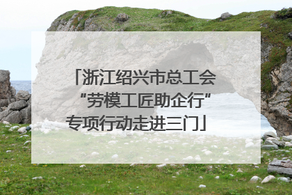 浙江绍兴市总工会“劳模工匠助企行”专项行动走进三门