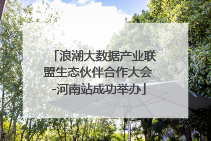 浪潮大数据产业联盟生态伙伴合作大会-河南站成功举办