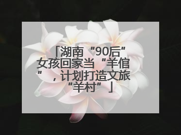 湖南“90后”女孩回家当“羊倌”，计划打造文旅“羊村”
