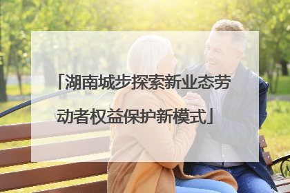 湖南城步探索新业态劳动者权益保护新模式