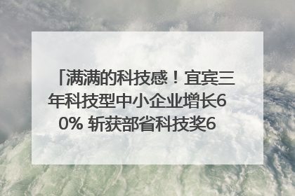 满满的科技感！宜宾三年科技型中小企业增长60% 斩获部省科技奖6项｜您牵挂的四川