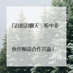边逛边聊天：听中非伙伴畅谈合作共赢