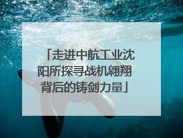 走进中航工业沈阳所探寻战机翱翔背后的铸剑力量