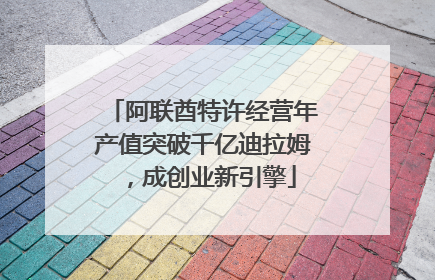 阿联酋特许经营年产值突破千亿迪拉姆，成创业新引擎