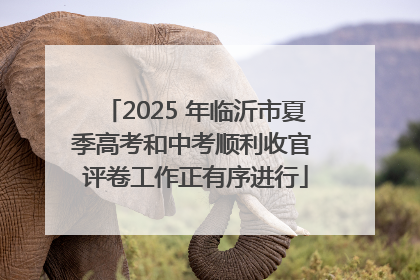 2025 年临沂市夏季高考和中考顺利收官 评卷工作正有序进行